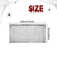 thumbnail image 2 of 72 Inch X 29.9 Inch Creepy Cloth Decoration With Ragged Design, Suitable For Decorating Walls Of Haunted Houses Parties Yards Indoor And Outdoor Spaces,, 2 of 7