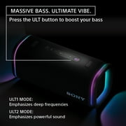 Sony ULT FIELD 5 Wireless Portable Bluetooth Speaker, IP67 Waterproof, Dustproof, and Rustproof, Black