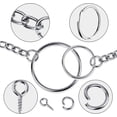 thumbnail image 3 of 150PCS Key Chain Rings, Keyrings Blanks Split Key Ring with Link Chain Open Jump Rings and Screw Eye Pin Metal Keychain Ring Parts for DIY Crafts Supplies Accessories (150pcs), 3 of 5