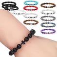 thumbnail image 3 of Hommes Bracelets de Perles de Pierre Naturelle Bracelet Oeil Bracelet Résistant à l'Usure Bijoux Élastique Corde Bracelet de Tigre de Mode Partie Type 7, 3 of 7