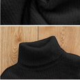 thumbnail image 4 of XIMIN Turtleneck Sweaters for Girls Kids High Neck Knitted Sweater Long Sleeve Solid Color Pullover Jumper Soft Tops Fall Winter Casual Warm Basic Clothes, 4 of 6
