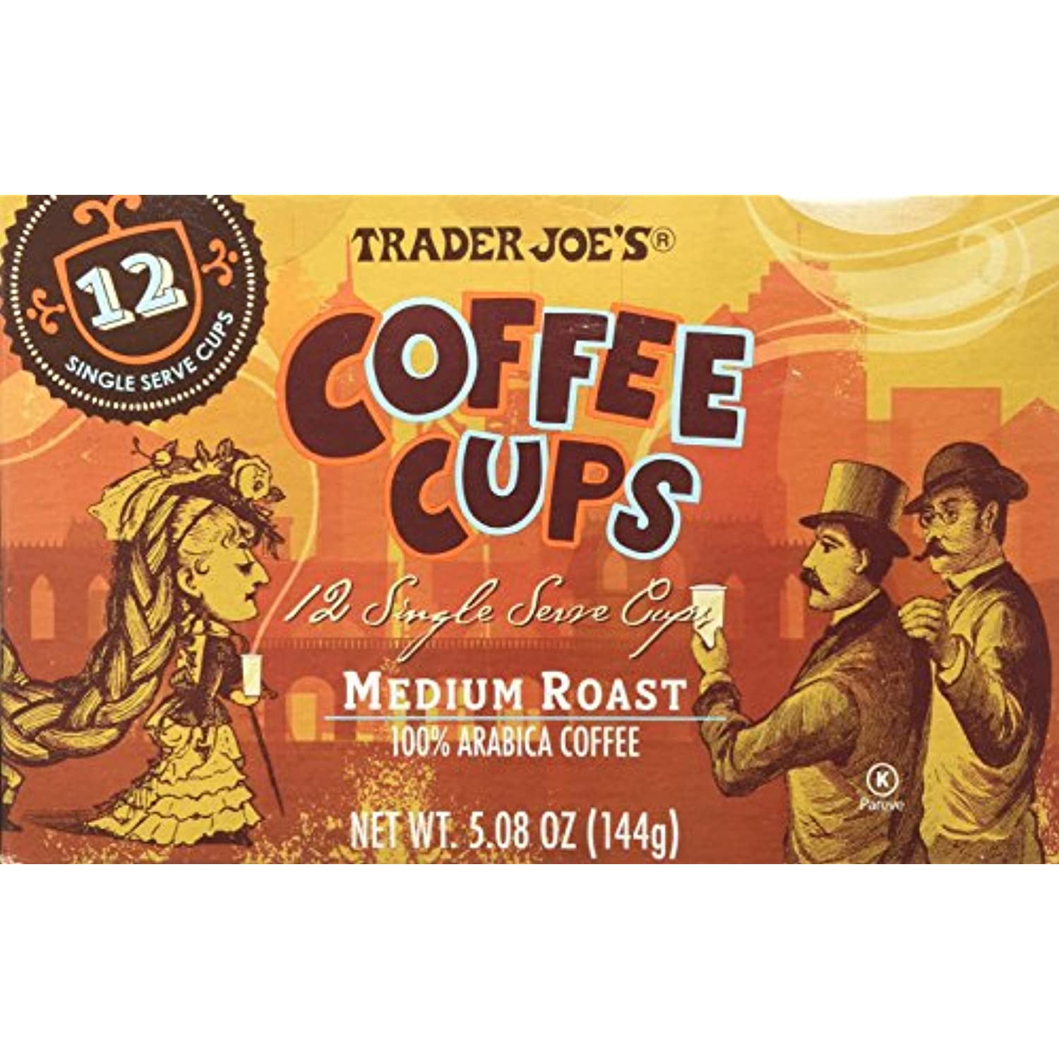 TJ Coffee Cups Single Serve Medium Roast Arabica Coffee