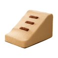 thumbnail image 3 of BELOVING Dog Stairs Ramp Comfortable Stable Gentle Slope Shape Convenient Lightweight Khaki 3 Step, 3 of 10