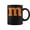 Black, variant on Letter M Groups Pumpkin Halloween Team Costume 2023 Coffee Mugs
