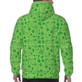 thumbnail image 7 of Naloa St Patrick's Day Men's Casual Hooded Collar Drawstring Hoodies Pullover Sweatshirts Casual Long Sleeve Shirts-Medium, 7 of 7