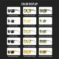 thumbnail image 5 of AIELBRO Day & Night Vision Glasses Men Women Sunglasses Yellow Safety Driving Glasses with UV400 Protection and Anti-Glare, 5 of 9