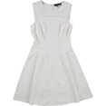 thumbnail image 1 of Theory Womens Modern Midi Dress, White, 10, 1 of 1