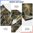 thumbnail image 6 of FORMRS Boys Pajama Pants with Pockets Size 9-10Y Kids Lounge Sleep Bottoms, Golden Elegance, 6 of 8