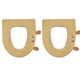 thumbnail image 1 of Cojín para asiento de inodoro, cojín para asiento de inodoro de 17 pulgadas, orinal de punto, 1 of 7