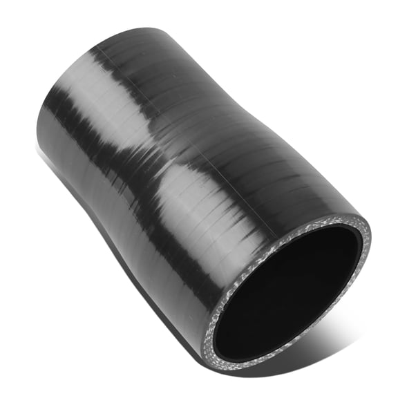 DNA Motoring SH-15-175-BK 1.5"-1.75" STRAIGHT TRANSITION REDUCER BLACK SILICONE HOSE COUPLER TURBO/INTAKE