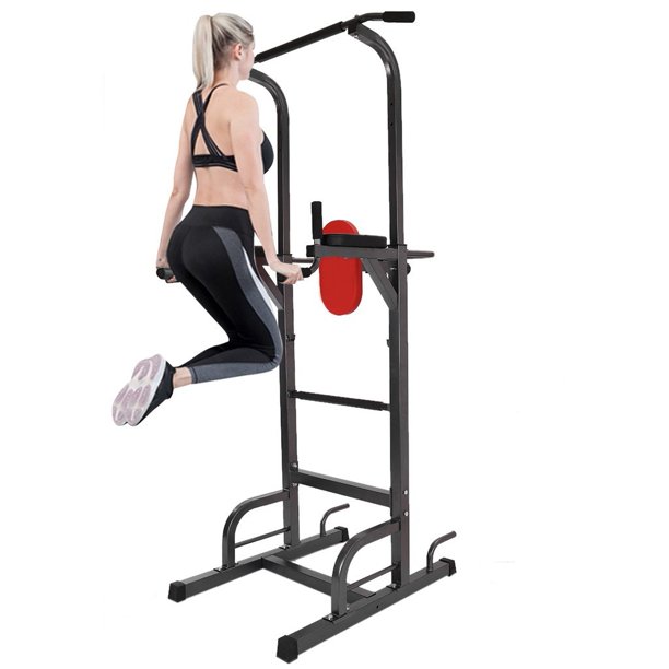Yohome Products Power Tower Workout Dip Station For Home Gym Strength Training Fitness Equipment Walmart Com
