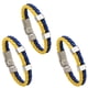 thumbnail image 2 of Pulsera de la bandera de Ucrania, 3 piezas Pulsera de la bandera de Ucrania Pulsera trenzada de cuero de Ucrania Pulsera ucraniana Respuesta rápida, 2 of 8