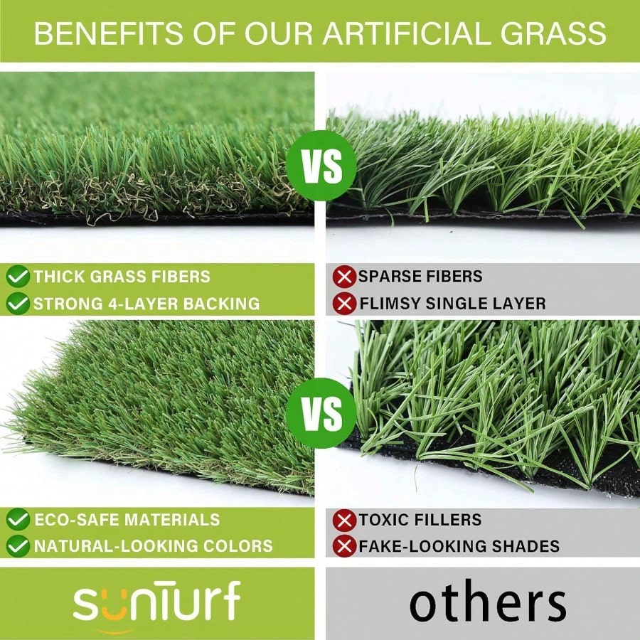 Artificial Grass for Dogs, Dog Pee Grass, Fake Grass for Dogs Potty Training, 4x6ft Extra Large Turf Grass, Reusable Puppy Wee Wee Pads, Dog Supplies, Indoor Outdoor