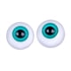 thumbnail image 4 of 2 piezas de ojos de muñeca realistas, ojos móviles (6 mm) globo ocular para hacer muñecas de peluche DIY Estilo B-Verde, 4 of 5