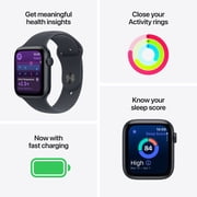 Apple Watch SE 3 [GPS 40mm] Smartwatch with Starlight Aluminum Case with Starlight Sport Band - S/M