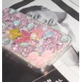 thumbnail image 5 of case for iPhone 13 Pro Max Bling Glitter Case,Luxury Bling Diamond Rhinestone Gemstone 3D Butterfly and Rose Flower Gemstone Soft TPU Back Cover Case for Women Girls with iPhone 13 Pro Max 6.7", 5 of 12