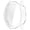 Clear, variant on Shockproof Smartwatch Cover Clear Screens Protector Lightweight & Scratch Resistant Watches Guard Case for Watch