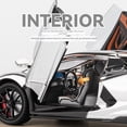 thumbnail image 6 of 1:24 Lamborghini Revuelto Spray Plated Version Model Car Toy Classic Fantasy Color Suitable for Friends' Graduation Gift, 6 of 10
