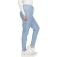 thumbnail image 4 of HEAL+WEAR Women's Scrub Pants with Pockets Stretch Medical Workwear 4-Way Stretch Elastic Waist Nurse Uniform Bottoms, 4 of 4