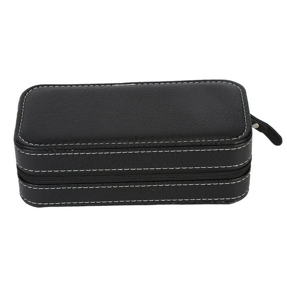 Travel Watch Storage Case, Interlayer Design Watch Case, For Mens Jewelry Organizing Watch Storage