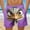 Shorts-369Purple, variant on Gamivast Swim Trunks for Men Funny Graphic Swim Shorts Beach Shorts Quick Dry Lightweight Drawstring Summer Swimwear with Pockets Novelty Design