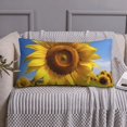 thumbnail image 4 of Kdxio Sky Golden Sunflower Field A Pattern Pillowcase with Envelope Closure,20" x 36" Pillow Cases,Gifts for Men or Women-No pillow, 4 of 5