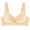 Beige, variant on Women's Large Size Comfortable & Breathable Collection Smooth Bra, All Season, with Internal Support, for Sexy & Casual Occasions