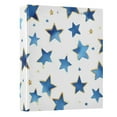 thumbnail image 5 of ALAZA Cute Stars Hardcover 3 Ring Binder 1.5" Round Rings Interior Pockets Binders Organizer 1 Pack, 5 of 9
