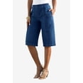 thumbnail image 2 of Roaman's Women's Plus Size Easy-Wear Bermuda Short, 2 of 5