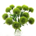 thumbnail image 3 of AFQH 12Pcs Artificial Flowers Dandelion Plastic Bundle Fake Flowers Decor for Wedding, 3 of 10