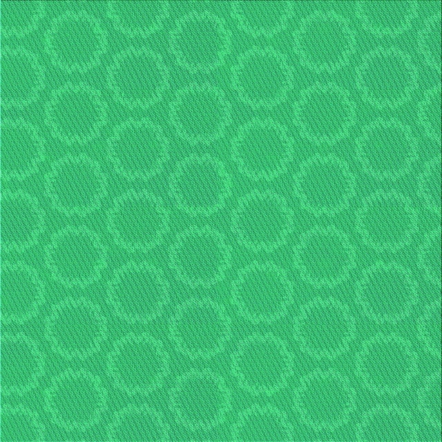 Ahgly Company Machine Washable Indoor Square Transitional Spring Green Area Rugs, 6' Square