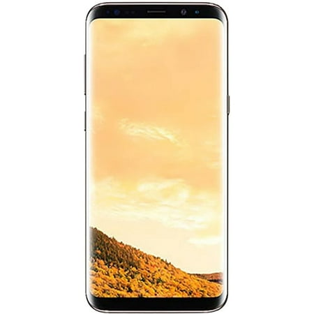 Pre-Owned Samsung Galaxy S8, 64GB, Gold, 5.8 in (Refurbished: Good)