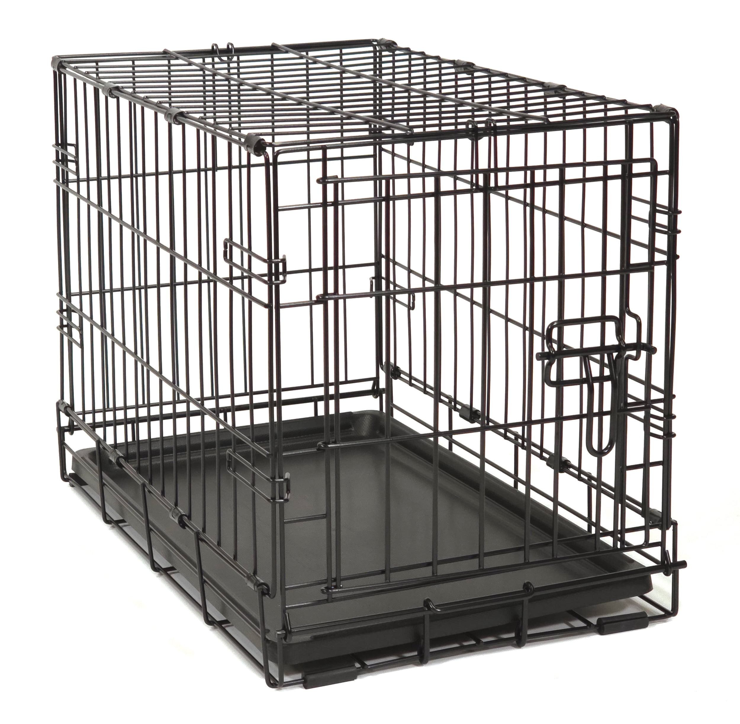 Vibrant Life Foldable 22" Wire Crate for Dogs with Divider and Leak-Proof Tray