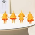 thumbnail image 1 of Ropa de muñeca para niña, disfraces de juguete compatibles con cabeza de muñeca, regalo de cumpleaños, accesorios de ropa corporal, regalo para niñas naranja, 1 of 8