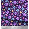 thumbnail image 2 of Soimoi Cotton Duck Fabric Leaves & Floral Artistic Fabric Prints by Yard 56 Inch Wide, 2 of 3