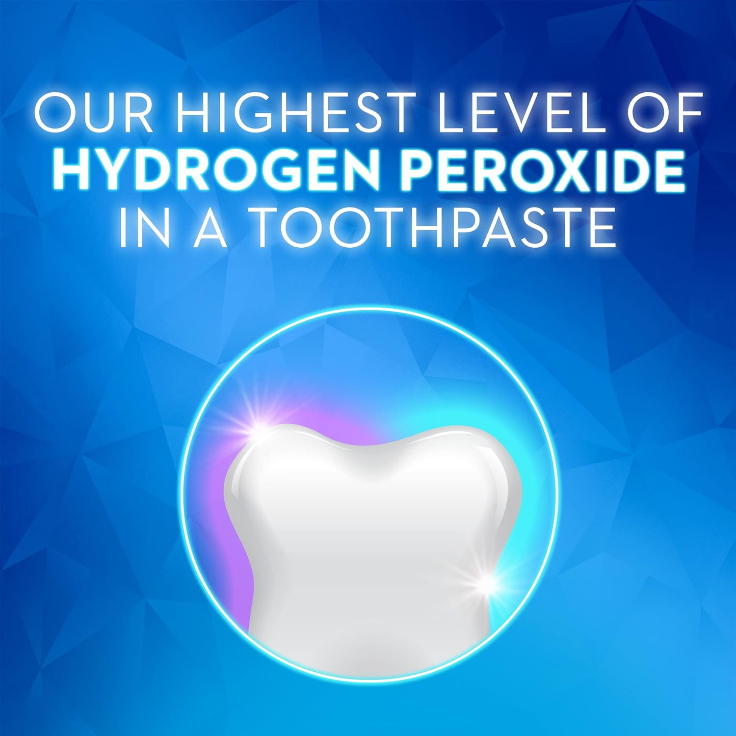 Crest 3D White Brilliance Hydrogen Peroxide Toothpaste with Fluoride, 3.8 oz Large Size (3 Pack)