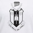 thumbnail image 3 of CafePress - Sigma Alpha Iota Black And White Crest T Shirt - Womens Cotton V-Neck T-shirt, 3 of 4