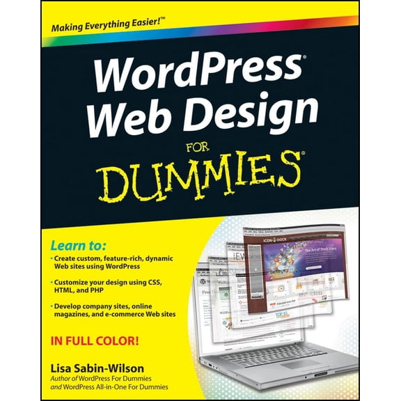 Pre-Owned WordPress Web Design For Dummies (Paperback) 0470935030 9780470935033