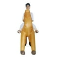 thumbnail image 2 of Inflatable Ride-On Camel Costume - Fun Inflatable Outfit for Parties & Role-Play, Adult (4.9–6.2 ft) Inflatable Party Cosplay Costume, 2 of 6