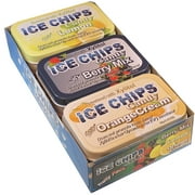 ICE CHIPS Xylitol Candy Fruity Pack (6 Tins)