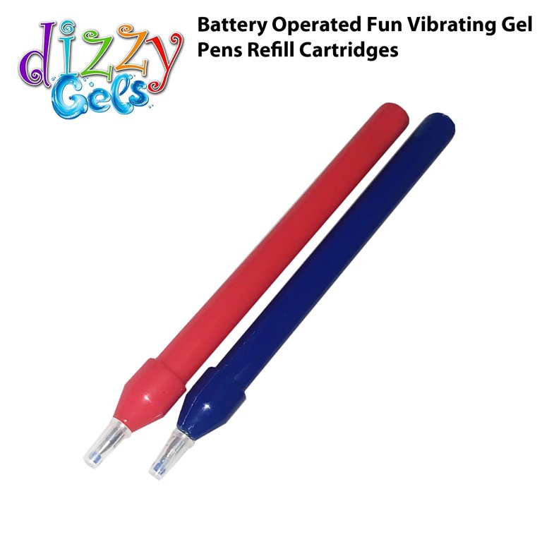 Dizzy Gels Battery Operate Fun Vibrat draw, writing Gel Pen