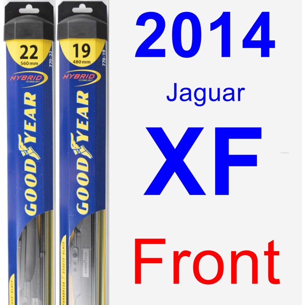 2014 Jaguar XF Wiper Blade Set/Kit (Front) (2 Blades) Hybrid