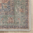 thumbnail image 3 of Well Woven Asha Odette Vintage Medallion Oriental Red Blue 5'3" x 7'3" Flat-Weave Area Rug, 3 of 7