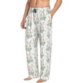 thumbnail image 6 of Rateoe Rabbit And Flower Pattern Men’s Ultra-Soft Comfy Pajama Lounge Pants Sleepwear,Comfortable Lounge Wear,lightweight Pajamas, Casual Home Wear-XX-Large, 6 of 6
