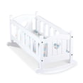 thumbnail image 1 of Cradle Melissa & Doug Mine to Love de madera para muñecas, color blanco, 1 of 9