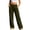 Army Green, variant on LVHAOGJOB Wide Leg Sweatpants for Women Athletic Elastic Waisted Workout Pants with Pockets Solid Color Womens Pants