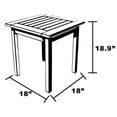 thumbnail image 2 of Leigh Country TX 85181 Heartland Patio End Table - White, 2 of 4