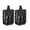 Black, variant on 1 Pair Folding Bike Pedals Non Slip Flat Wide Platform Mountain Bike Pedals with Reflective Strips Universal Outdoor Cycling Accessory Black