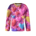 thumbnail image 4 of LOVZFMLL Vestes pour Femmes Mode Blouse Imprimée Manches Longues Sweat à Capuche, 4 of 5