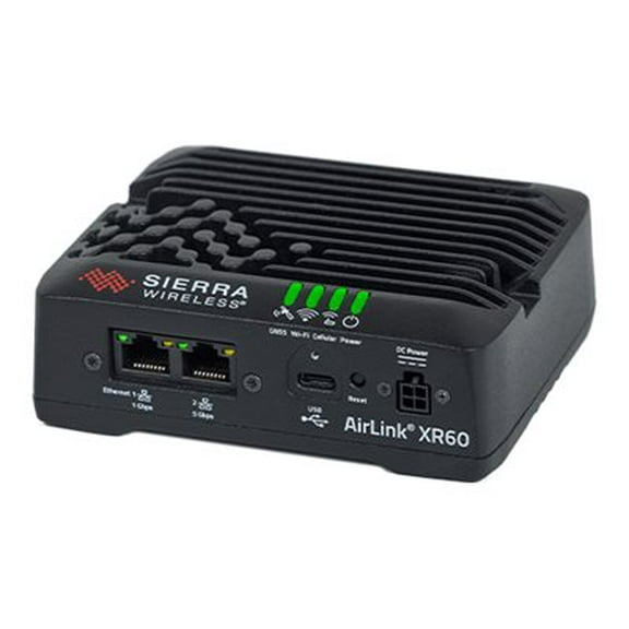 Sierra Wireless AirLink XR60 Wi-Fi 6 IEEE 802.11ax 2 SIM Cellular, Ethernet Modem/Wireless Router (1105099)
